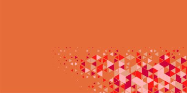 Soyut Üçgen renkli arkaplan veya çokgenler içeren duvar kağıdı üçgen şekiller ve renkler, üçgenler veya uzayın yumuşak rengini kopyalayan çukurluk geometrik şekiller