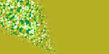 Soyut Üçgen renkli arkaplan veya çokgenler içeren duvar kağıdı üçgen şekiller ve renkler, üçgenler veya uzayın yumuşak rengini kopyalayan çukurluk geometrik şekiller