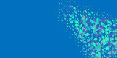 Soyut Üçgen renkli arkaplan veya çokgenler içeren duvar kağıdı üçgen şekiller ve renkler, üçgenler veya uzayın yumuşak rengini kopyalayan çukurluk geometrik şekiller