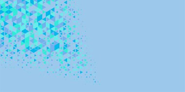 Soyut Üçgen renkli arkaplan veya çokgenler içeren duvar kağıdı üçgen şekiller ve renkler, üçgenler veya uzayın yumuşak rengini kopyalayan çukurluk geometrik şekiller