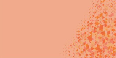 Soyut Üçgen renkli arkaplan veya çokgenler içeren duvar kağıdı üçgen şekiller ve renkler, üçgenler veya uzayın yumuşak rengini kopyalayan çukurluk geometrik şekiller