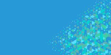 Soyut Üçgen renkli arkaplan veya çokgenler içeren duvar kağıdı üçgen şekiller ve renkler, üçgenler veya uzayın yumuşak rengini kopyalayan çukurluk geometrik şekiller