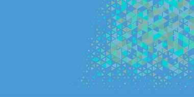 Soyut Üçgen renkli arkaplan veya çokgenler içeren duvar kağıdı üçgen şekiller ve renkler, üçgenler veya uzayın yumuşak rengini kopyalayan çukurluk geometrik şekiller