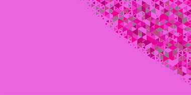 Soyut Üçgen renkli arkaplan veya çokgenler içeren duvar kağıdı üçgen şekiller ve renkler, üçgenler veya uzayın yumuşak rengini kopyalayan çukurluk geometrik şekiller