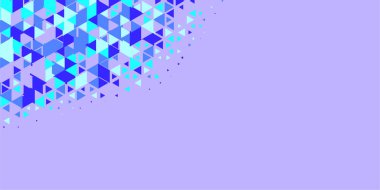 Soyut Üçgen renkli arkaplan veya çokgenler içeren duvar kağıdı üçgen şekiller ve renkler, üçgenler veya uzayın yumuşak rengini kopyalayan çukurluk geometrik şekiller