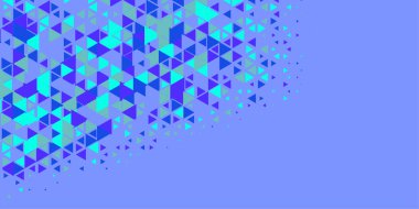 Soyut Üçgen renkli arkaplan veya çokgenler içeren duvar kağıdı üçgen şekiller ve renkler, üçgenler veya uzayın yumuşak rengini kopyalayan çukurluk geometrik şekiller