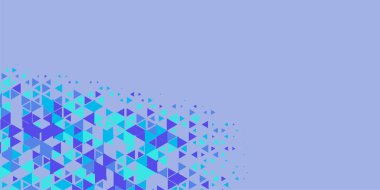 Soyut Üçgen renkli arkaplan veya çokgenler içeren duvar kağıdı üçgen şekiller ve renkler, üçgenler veya uzayın yumuşak rengini kopyalayan çukurluk geometrik şekiller