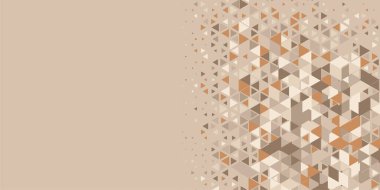 Soyut Üçgen renkli arkaplan veya çokgenler içeren duvar kağıdı üçgen şekiller ve renkler, üçgenler veya uzayın yumuşak rengini kopyalayan çukurluk geometrik şekiller