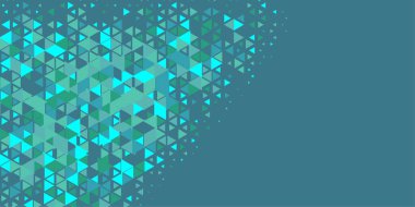 Soyut Üçgen renkli arkaplan veya çokgenler içeren duvar kağıdı üçgen şekiller ve renkler, üçgenler veya uzayın yumuşak rengini kopyalayan çukurluk geometrik şekiller