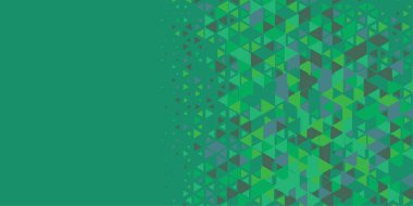 Soyut Üçgen renkli arkaplan veya çokgenler içeren duvar kağıdı üçgen şekiller ve renkler, üçgenler veya uzayın yumuşak rengini kopyalayan çukurluk geometrik şekiller