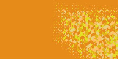 Soyut Üçgen renkli arkaplan veya çokgenler içeren duvar kağıdı üçgen şekiller ve renkler, üçgenler veya uzayın yumuşak rengini kopyalayan çukurluk geometrik şekiller