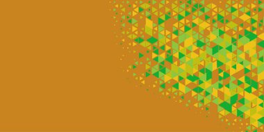 Soyut Üçgen renkli arkaplan veya çokgenler içeren duvar kağıdı üçgen şekiller ve renkler, üçgenler veya uzayın yumuşak rengini kopyalayan çukurluk geometrik şekiller