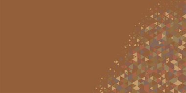 Soyut Üçgen renkli arkaplan veya çokgenler içeren duvar kağıdı üçgen şekiller ve renkler, üçgenler veya uzayın yumuşak rengini kopyalayan çukurluk geometrik şekiller