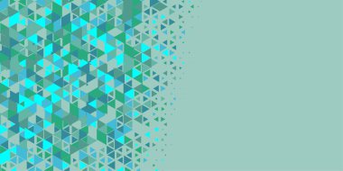 Soyut Üçgen renkli arkaplan veya çokgenler içeren duvar kağıdı üçgen şekiller ve renkler, üçgenler veya uzayın yumuşak rengini kopyalayan çukurluk geometrik şekiller