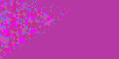 Soyut Üçgen renkli arkaplan veya çokgenler içeren duvar kağıdı üçgen şekiller ve renkler, üçgenler veya uzayın yumuşak rengini kopyalayan çukurluk geometrik şekiller