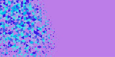 Soyut Üçgen renkli arkaplan veya çokgenler içeren duvar kağıdı üçgen şekiller ve renkler, üçgenler veya uzayın yumuşak rengini kopyalayan çukurluk geometrik şekiller