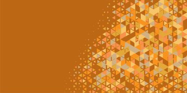 Soyut Üçgen renkli arkaplan veya çokgenler içeren duvar kağıdı üçgen şekiller ve renkler, üçgenler veya uzayın yumuşak rengini kopyalayan çukurluk geometrik şekiller