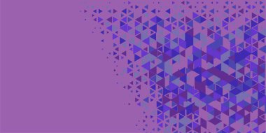 Soyut Üçgen renkli arkaplan veya çokgenler içeren duvar kağıdı üçgen şekiller ve renkler, üçgenler veya uzayın yumuşak rengini kopyalayan çukurluk geometrik şekiller