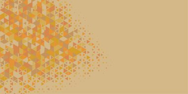 Soyut Üçgen renkli arkaplan veya çokgenler içeren duvar kağıdı üçgen şekiller ve renkler, üçgenler veya uzayın yumuşak rengini kopyalayan çukurluk geometrik şekiller