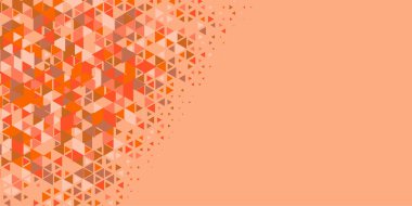 Soyut Üçgen renkli arkaplan veya çokgenler içeren duvar kağıdı üçgen şekiller ve renkler, üçgenler veya uzayın yumuşak rengini kopyalayan çukurluk geometrik şekiller