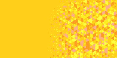 Soyut Üçgen renkli arkaplan veya çokgenler içeren duvar kağıdı üçgen şekiller ve renkler, üçgenler veya uzayın yumuşak rengini kopyalayan çukurluk geometrik şekiller