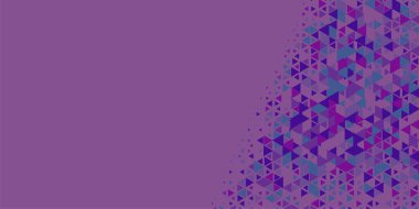 Soyut Üçgen renkli arkaplan veya çokgenler içeren duvar kağıdı üçgen şekiller ve renkler, üçgenler veya uzayın yumuşak rengini kopyalayan çukurluk geometrik şekiller