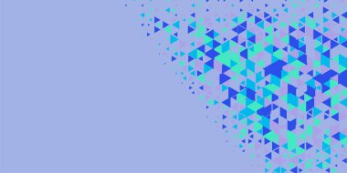 Soyut Üçgen renkli arkaplan veya çokgenler içeren duvar kağıdı üçgen şekiller ve renkler, üçgenler veya uzayın yumuşak rengini kopyalayan çukurluk geometrik şekiller