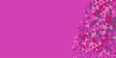 Soyut Üçgen renkli arkaplan veya çokgenler içeren duvar kağıdı üçgen şekiller ve renkler, üçgenler veya uzayın yumuşak rengini kopyalayan çukurluk geometrik şekiller