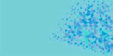 Soyut Üçgen renkli arkaplan veya çokgenler içeren duvar kağıdı üçgen şekiller ve renkler, üçgenler veya uzayın yumuşak rengini kopyalayan çukurluk geometrik şekiller