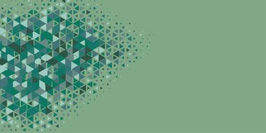 Soyut Üçgen renkli arkaplan veya çokgenler içeren duvar kağıdı üçgen şekiller ve renkler, üçgenler veya uzayın yumuşak rengini kopyalayan çukurluk geometrik şekiller