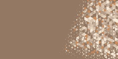 Soyut Üçgen renkli arkaplan veya çokgenler içeren duvar kağıdı üçgen şekiller ve renkler, üçgenler veya uzayın yumuşak rengini kopyalayan çukurluk geometrik şekiller