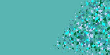 Soyut Üçgen renkli arkaplan veya çokgenler içeren duvar kağıdı üçgen şekiller ve renkler, üçgenler veya uzayın yumuşak rengini kopyalayan çukurluk geometrik şekiller