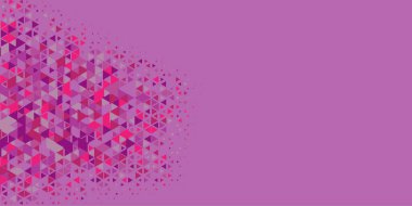 Soyut Üçgen renkli arkaplan veya çokgenler içeren duvar kağıdı üçgen şekiller ve renkler, üçgenler veya uzayın yumuşak rengini kopyalayan çukurluk geometrik şekiller