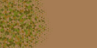 Soyut Üçgen renkli arkaplan veya çokgenler içeren duvar kağıdı üçgen şekiller ve renkler, üçgenler veya uzayın yumuşak rengini kopyalayan çukurluk geometrik şekiller