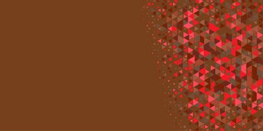 Soyut Üçgen renkli arkaplan veya çokgenler içeren duvar kağıdı üçgen şekiller ve renkler, üçgenler veya uzayın yumuşak rengini kopyalayan çukurluk geometrik şekiller