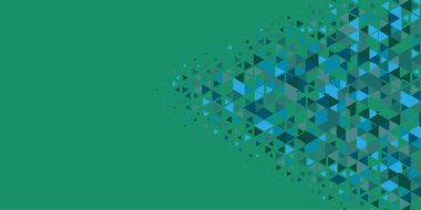 Soyut Üçgen renkli arkaplan veya çokgenler içeren duvar kağıdı üçgen şekiller ve renkler, üçgenler veya uzayın yumuşak rengini kopyalayan çukurluk geometrik şekiller