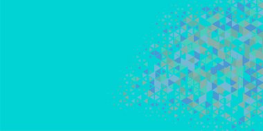 Soyut Üçgen renkli arkaplan veya çokgenler içeren duvar kağıdı üçgen şekiller ve renkler, üçgenler veya uzayın yumuşak rengini kopyalayan çukurluk geometrik şekiller