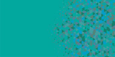 Soyut Üçgen renkli arkaplan veya çokgenler içeren duvar kağıdı üçgen şekiller ve renkler, üçgenler veya uzayın yumuşak rengini kopyalayan çukurluk geometrik şekiller