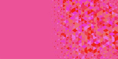 Soyut Üçgen renkli arkaplan veya çokgenler içeren duvar kağıdı üçgen şekiller ve renkler, üçgenler veya uzayın yumuşak rengini kopyalayan çukurluk geometrik şekiller