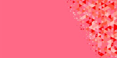 Soyut Üçgen renkli arkaplan veya çokgenler içeren duvar kağıdı üçgen şekiller ve renkler, üçgenler veya uzayın yumuşak rengini kopyalayan çukurluk geometrik şekiller