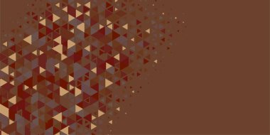 Soyut Üçgen renkli arkaplan veya çokgenler içeren duvar kağıdı üçgen şekiller ve renkler, üçgenler veya uzayın yumuşak rengini kopyalayan çukurluk geometrik şekiller