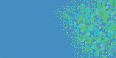 Soyut Üçgen renkli arkaplan veya çokgenler içeren duvar kağıdı üçgen şekiller ve renkler, üçgenler veya uzayın yumuşak rengini kopyalayan çukurluk geometrik şekiller