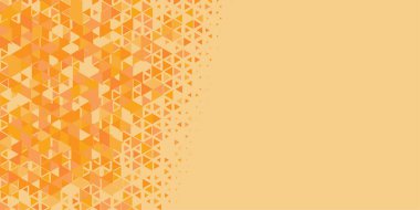 Soyut Üçgen renkli arkaplan veya çokgenler içeren duvar kağıdı üçgen şekiller ve renkler, üçgenler veya uzayın yumuşak rengini kopyalayan çukurluk geometrik şekiller