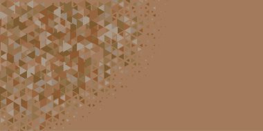 Soyut Üçgen renkli arkaplan veya çokgenler içeren duvar kağıdı üçgen şekiller ve renkler, üçgenler veya uzayın yumuşak rengini kopyalayan çukurluk geometrik şekiller