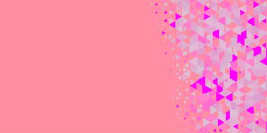 Soyut Üçgen renkli arkaplan veya çokgenler içeren duvar kağıdı üçgen şekiller ve renkler, üçgenler veya uzayın yumuşak rengini kopyalayan çukurluk geometrik şekiller