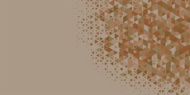 Soyut Üçgen renkli arkaplan veya çokgenler içeren duvar kağıdı üçgen şekiller ve renkler, üçgenler veya uzayın yumuşak rengini kopyalayan çukurluk geometrik şekiller