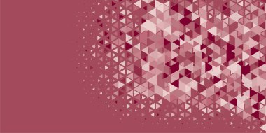 Soyut Üçgen renkli arkaplan veya çokgenler içeren duvar kağıdı üçgen şekiller ve renkler, üçgenler veya uzayın yumuşak rengini kopyalayan çukurluk geometrik şekiller