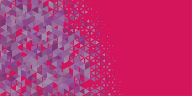 Soyut Üçgen renkli arkaplan veya çokgenler içeren duvar kağıdı üçgen şekiller ve renkler, üçgenler veya uzayın yumuşak rengini kopyalayan çukurluk geometrik şekiller