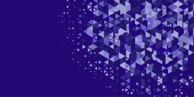 Soyut Üçgen renkli arkaplan veya çokgenler içeren duvar kağıdı üçgen şekiller ve renkler, üçgenler veya uzayın yumuşak rengini kopyalayan çukurluk geometrik şekiller