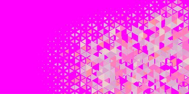 Soyut Üçgen renkli arkaplan veya çokgenler içeren duvar kağıdı üçgen şekiller ve renkler, üçgenler veya uzayın yumuşak rengini kopyalayan çukurluk geometrik şekiller